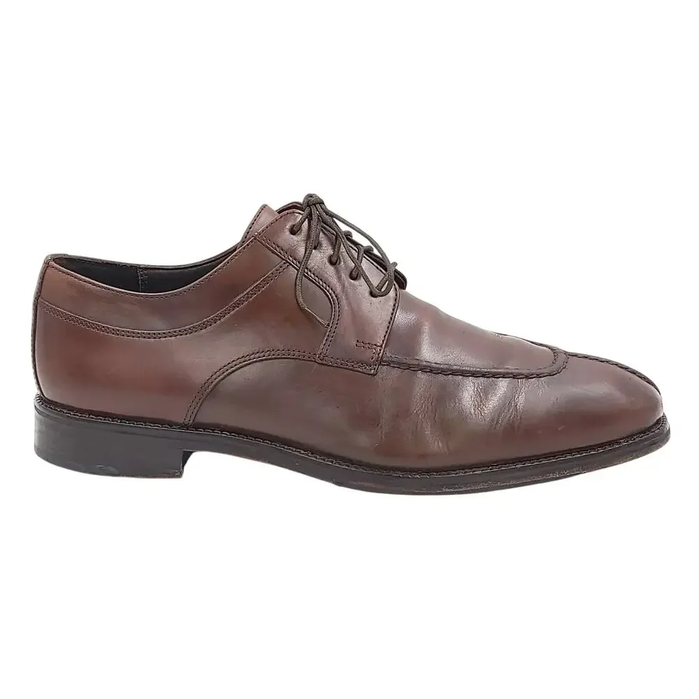 Cole Haan Men Split Toe Derby Dress Oxfords Size US 9M Brown Leather